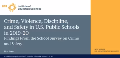 Crime, Violence, Discipline, and Safety in U.S. Public Schools