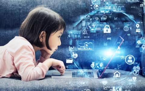 Science technology concept. Education technology. EdTech.