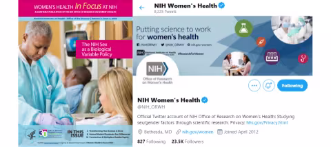 Synergy Wins: Digital Health Awards for Work with the NIH Office of Research on Women’s Health
